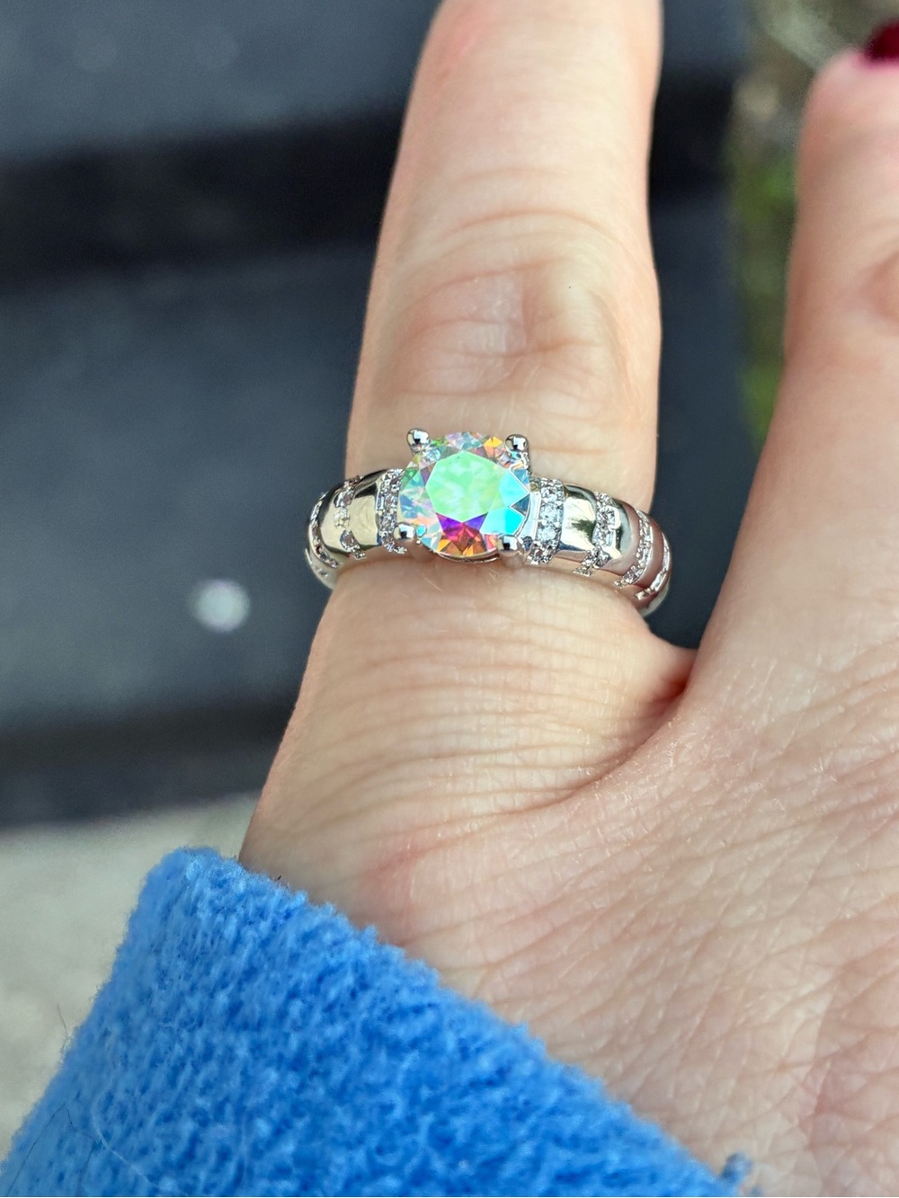 NWT 1ct. Moissanite ring - BEAUTIFUL!
